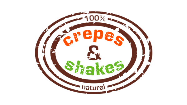 Logo Crepes & Shakes Kunde Dasi Design